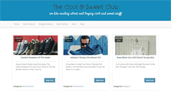 Desktop Screenshot of coolandsweetclub.com
